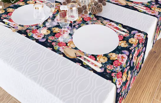 Скатерти и салфетки Сирень