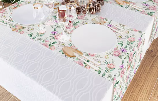 Скатерти и салфетки Сирень
