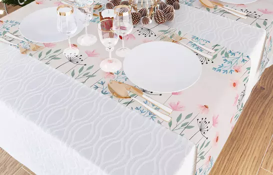 Скатерти и салфетки Сирень