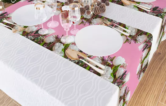 Скатерти и салфетки Сирень