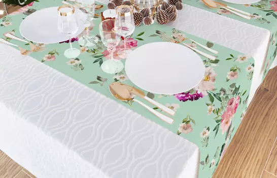 Скатерти и салфетки Сирень