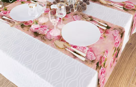 Скатерти и салфетки Сирень