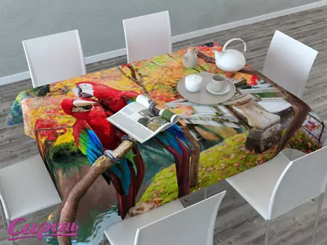 Скатерти и салфетки Сирень