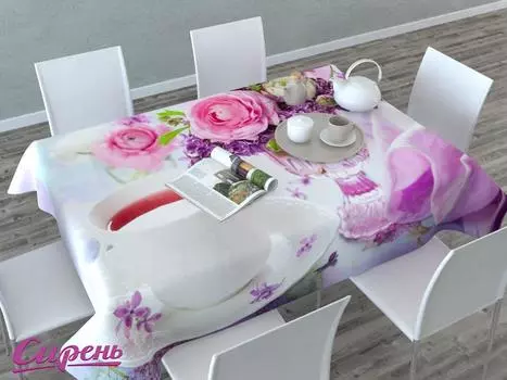 Скатерти и салфетки Сирень