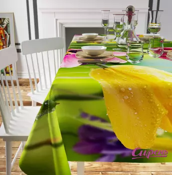 Скатерти и салфетки Сирень