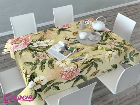Скатерти и салфетки Сирень