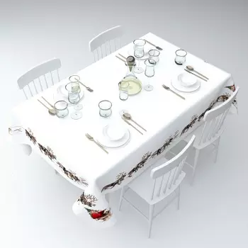 Скатерти и салфетки Сирень