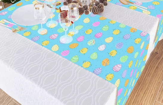 Скатерти и салфетки Сирень