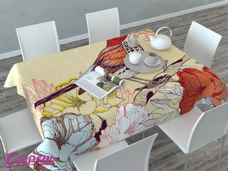 Скатерти и салфетки Сирень