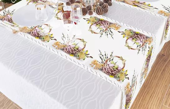 Скатерти и салфетки Сирень