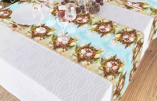 Скатерти и салфетки Сирень