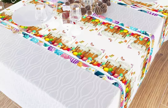 Скатерти и салфетки Сирень