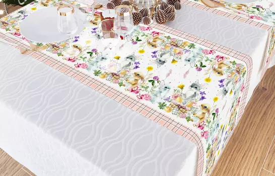 Скатерти и салфетки Сирень