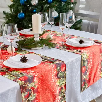 Скатерти и салфетки Сирень