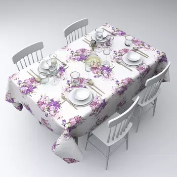 Скатерти и салфетки Сирень
