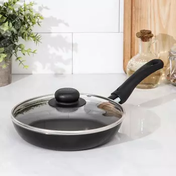 Сковорода Consul цвет: черный (36х21х5 см)