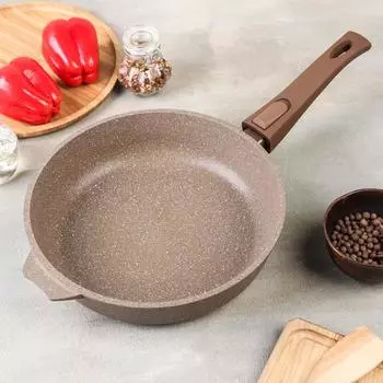 Сковорода Гранит Brown цвет: в ассортименте (33х27х7 см)