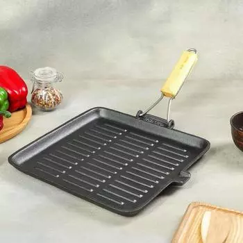 Сковорода - гриль Квадрат (29х29х5 см)