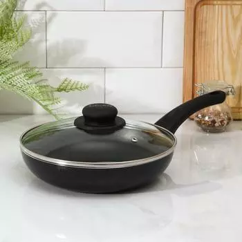 Сковорода Lite цвет: черный (38х23х8 см)