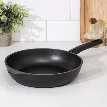 Сковорода Традиция цвет: черный (29х28х7 см)