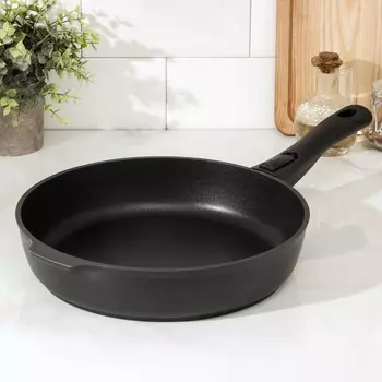 Сковорода Традиция цвет: черный (33х30х8 см)