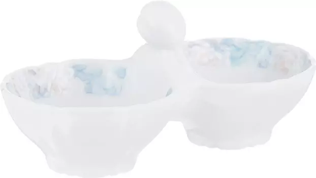 Солонка двойная Голубая роза (Стандартный)