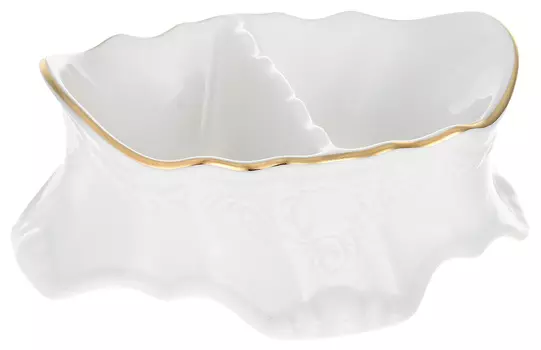 Солонка двойная Kiarra. Отводка золото (Стандартный)