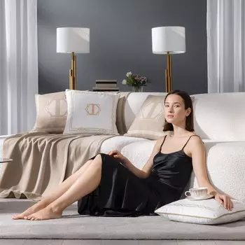 Сорочка длинная Анжелика черный (50)