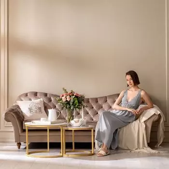 Сорочка Кристина цвет: серый (44)