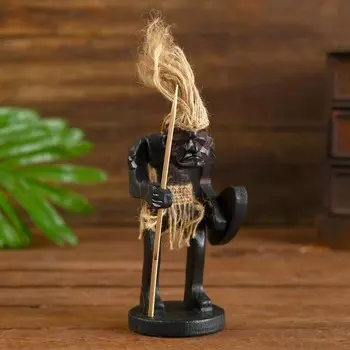 Статуэтка Абориген-рыцарь (13х10х30 см)