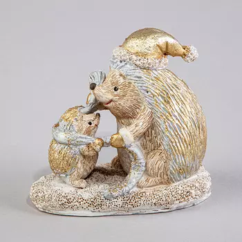 Статуэтка Ежики (10х6х8 см)