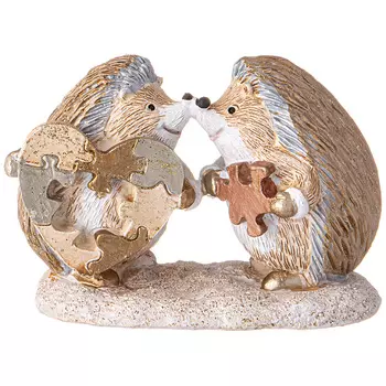 Статуэтка Ежики (11х6х8 см)