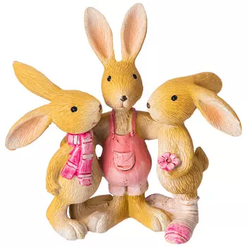 Статуэтка Кролики (12х5х11 см)