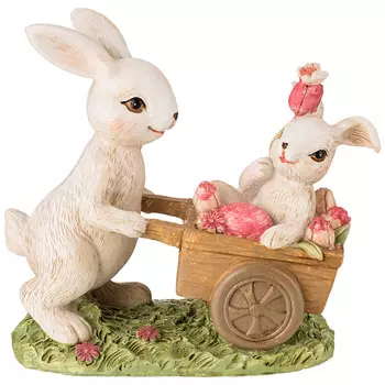 Статуэтка Кролики (14х7х12 см)