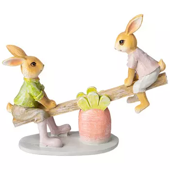 Статуэтка Кролики (16х6х14 см)