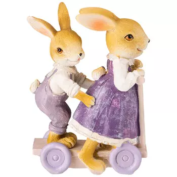 Статуэтка Кролики (9х4х12 см)