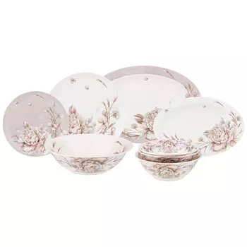 Столовый сервиз White flower (23 предмета)