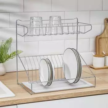 Сушилка для посуды (38х38х25 см)