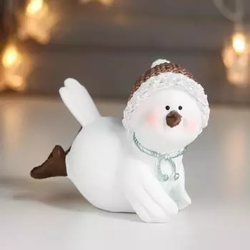 Сувенир Белый птенчик (11х7х9 см)