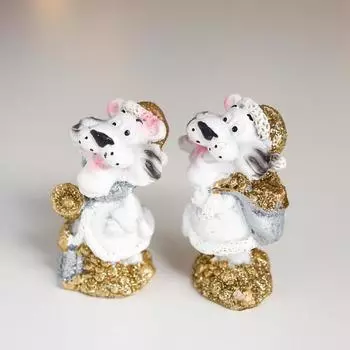 Сувенир Белый тигр в ассортименте (4х3х6 см)