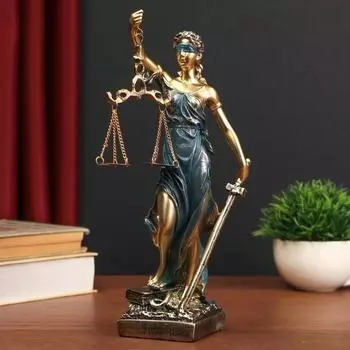 Сувенир Богиня Фемида (8х7х28 см)