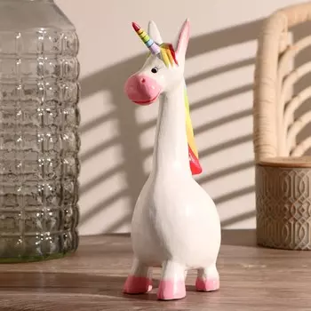 Сувенир Единорог (8х11х26 см)