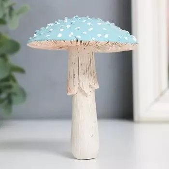 Сувенир Голубой мухомор (8х8х10 см)