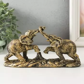 Сувенир Игры слонов (19х6х10 см)