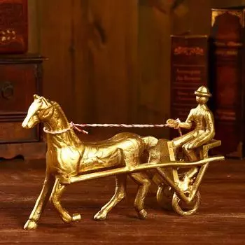 Сувенир Извозчик (30х6х19 см)