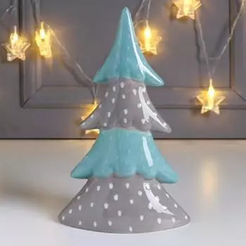 Сувенир Ёлочка в горошек (15х7х23 см)