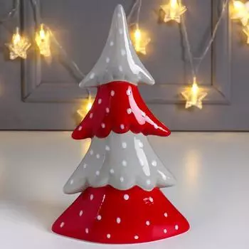 Сувенир Ёлочка в горошек (15х7х23 см)