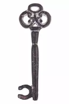 Сувенир Ключ Цвет: Черный, Белый (1х5х15 см)