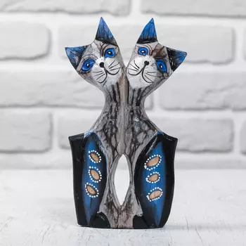 Сувенир Милые кошечки (9х3х15 см)