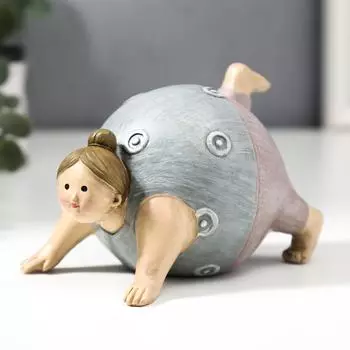 Сувенир Пышечка - фитнесс (9х14х9 см)